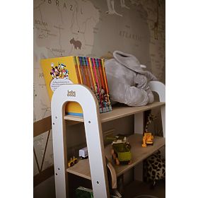 Regál SLIM S - přírodní