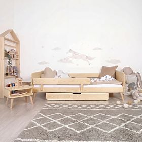 Rostoucí postel Nell  2v1 - lakovaná