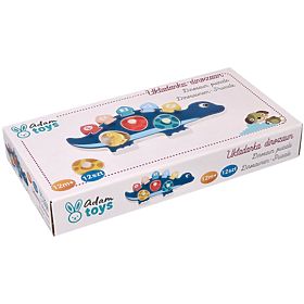 Skládačka maminka dinosaura s čísly, AdamToys