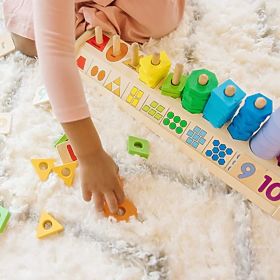 Skládačka na učení počítání, tvarů a barev, Melissa & Doug