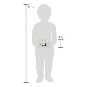 small foot Dřevěná přepravka s láhvemi na mléko Fresh, small foot