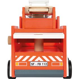 small foot Dřevěné hasičské auto