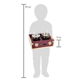 small foot Dřevěný kempingový sporák