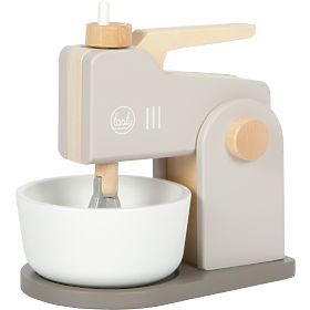 small foot Dřevěný kuchyňský robot 2 v 1  Tasty šedý