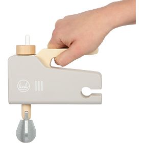 small foot Dřevěný kuchyňský robot 2 v 1  Tasty šedý