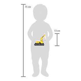 small foot Dřevěný pásový bagr