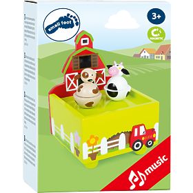 small foot Hudební skříňka farma