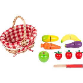 small foot Nákupní košík se zeleninou, small foot