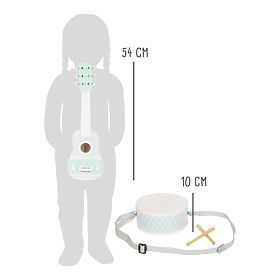 small foot Pastelová hudební sada 3 ks