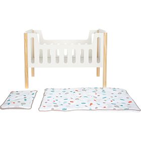 small foot Postýlka pro panenky Little Button