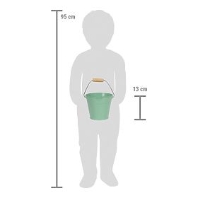 small foot Sada zahradního nářadí s kbelíkem Tiny Garden