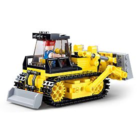 Stavebnice Sluban Town Stavitelé M38-B0802 - Buldozer