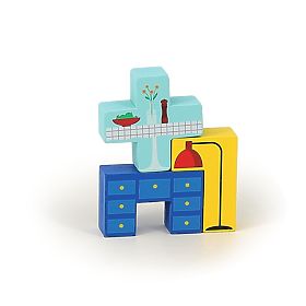 Vilac Dřevěná logická hra Nalož to správně! Stěhováci