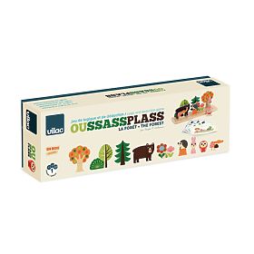 Vilac Dřevěná logická hra Postav to správně! Les, Vilac