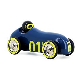 Vilac Dřevěné auto Old Sport Compet tmavě modré, Vilac