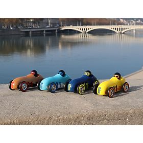 Vilac Dřevěné auto Old Sport Compet tyrkysové, Vilac