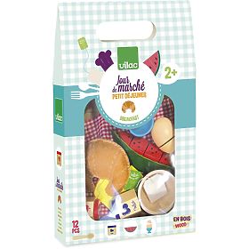 Vilac Dřevěný snídaňový set, Vilac