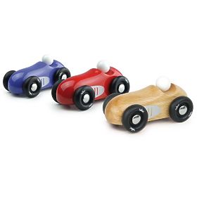 Vilac Sportovní auto mini přírodní, Vilac