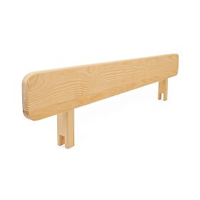 Zábrana k posteli Nell 2v1 - přírodní