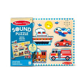 Zvuková skládačka - Vozidla - hudební puzzle