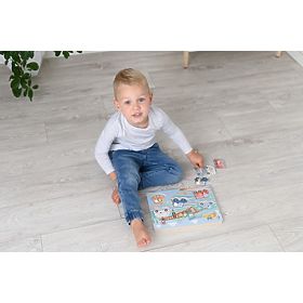 Zvukové puzzle Vozidla, AdamToys
