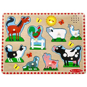 Zvukové puzzle - Zvířata z farmy