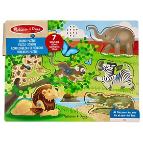 Zvukové puzzle Zvířata ze Zoo